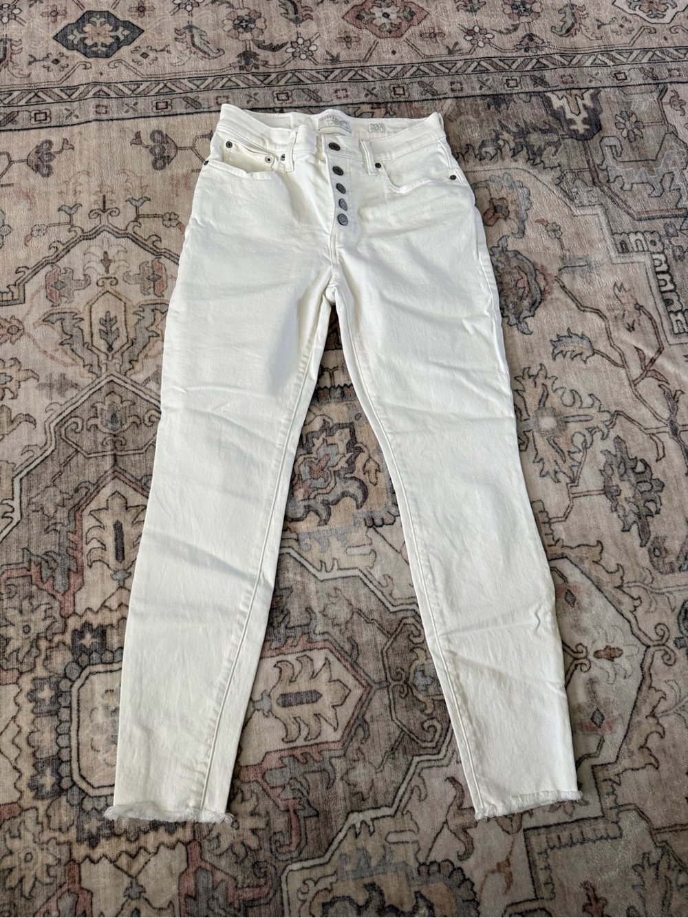 Lucky brand White High-Waist Women's Jeans -size 27/4